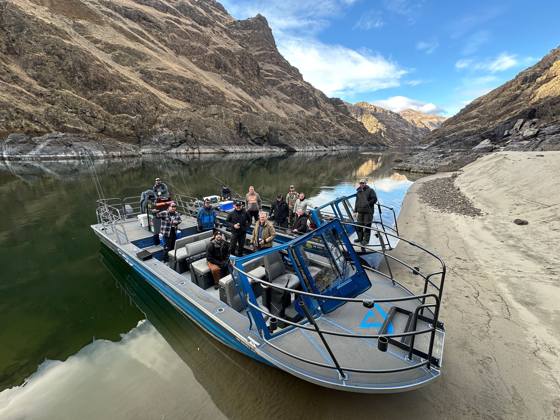winter season fishing Idaho guide