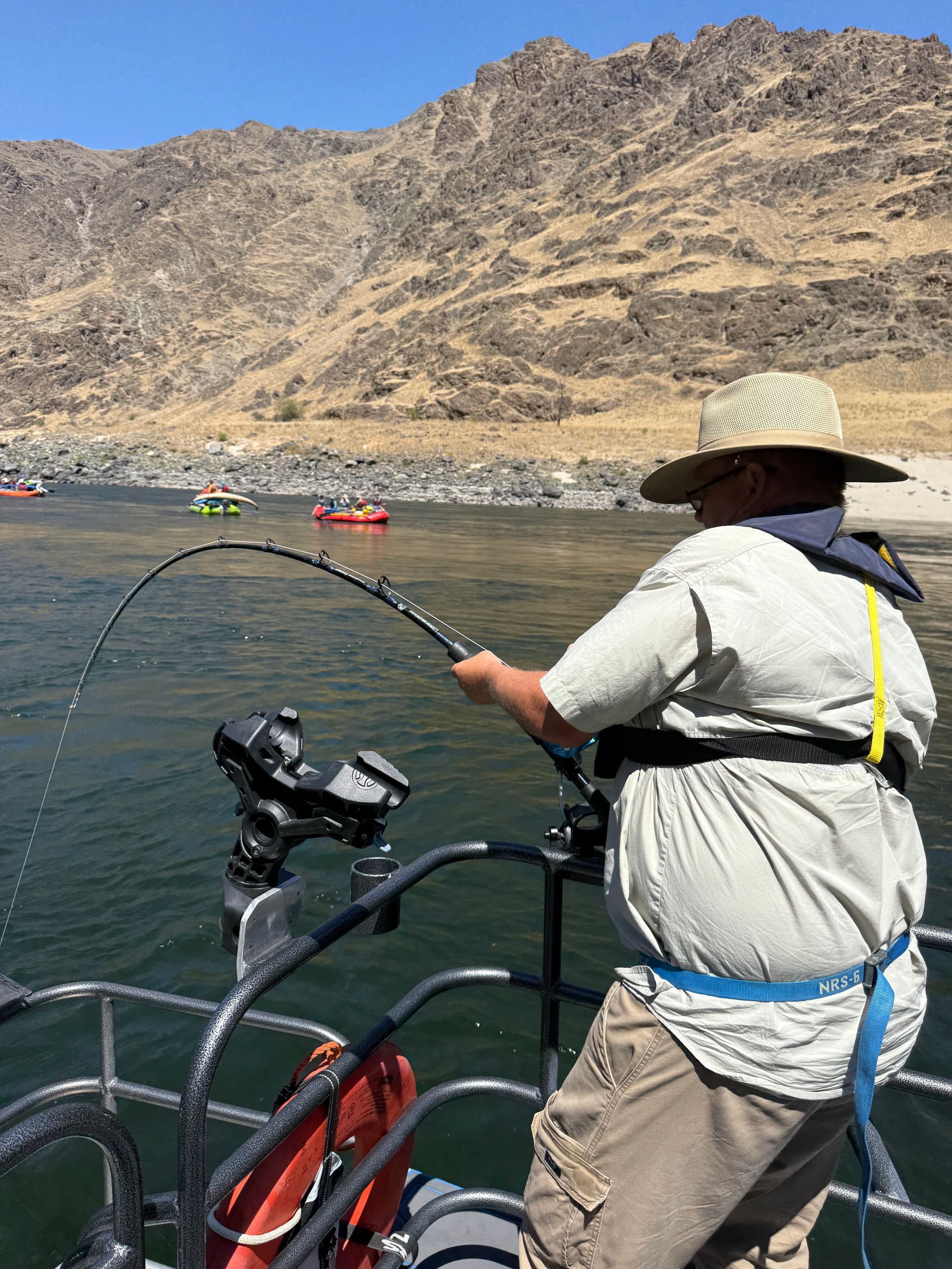 fishing snake river