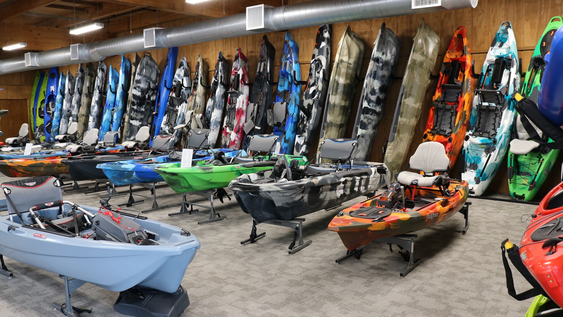 Kayak and Canoe Inventory Arts Marine Arkansas Boat Dealership