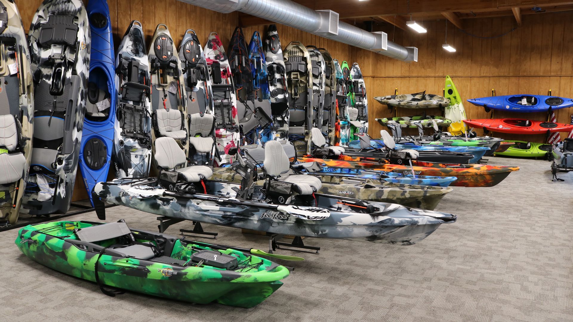 Kayak and Canoe Inventory Arts Marine Arkansas Boat Dealership