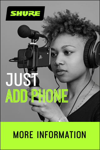 Shure UK social static ads