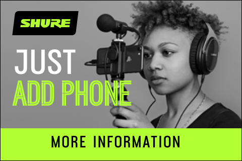 Shure UK social static ads