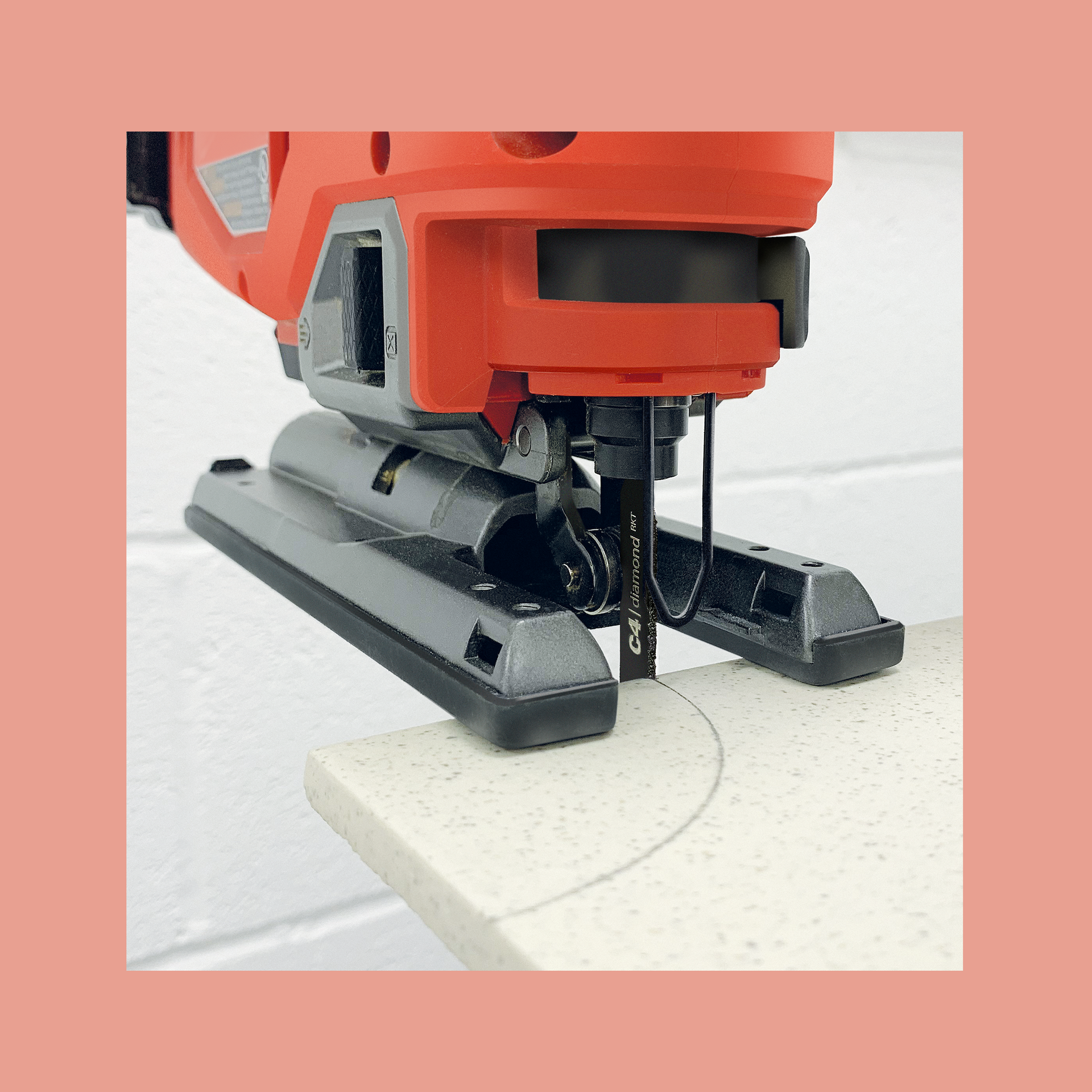 C4 Carbides saw blade image retouching