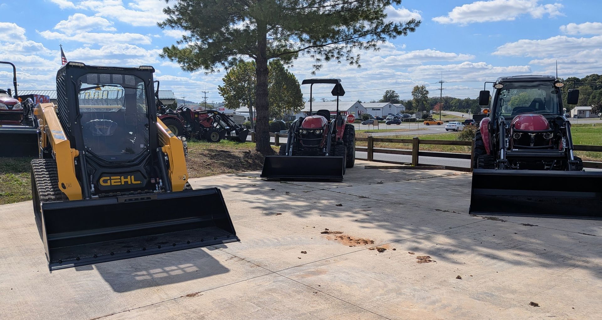 GEHL and YANMAR equipment