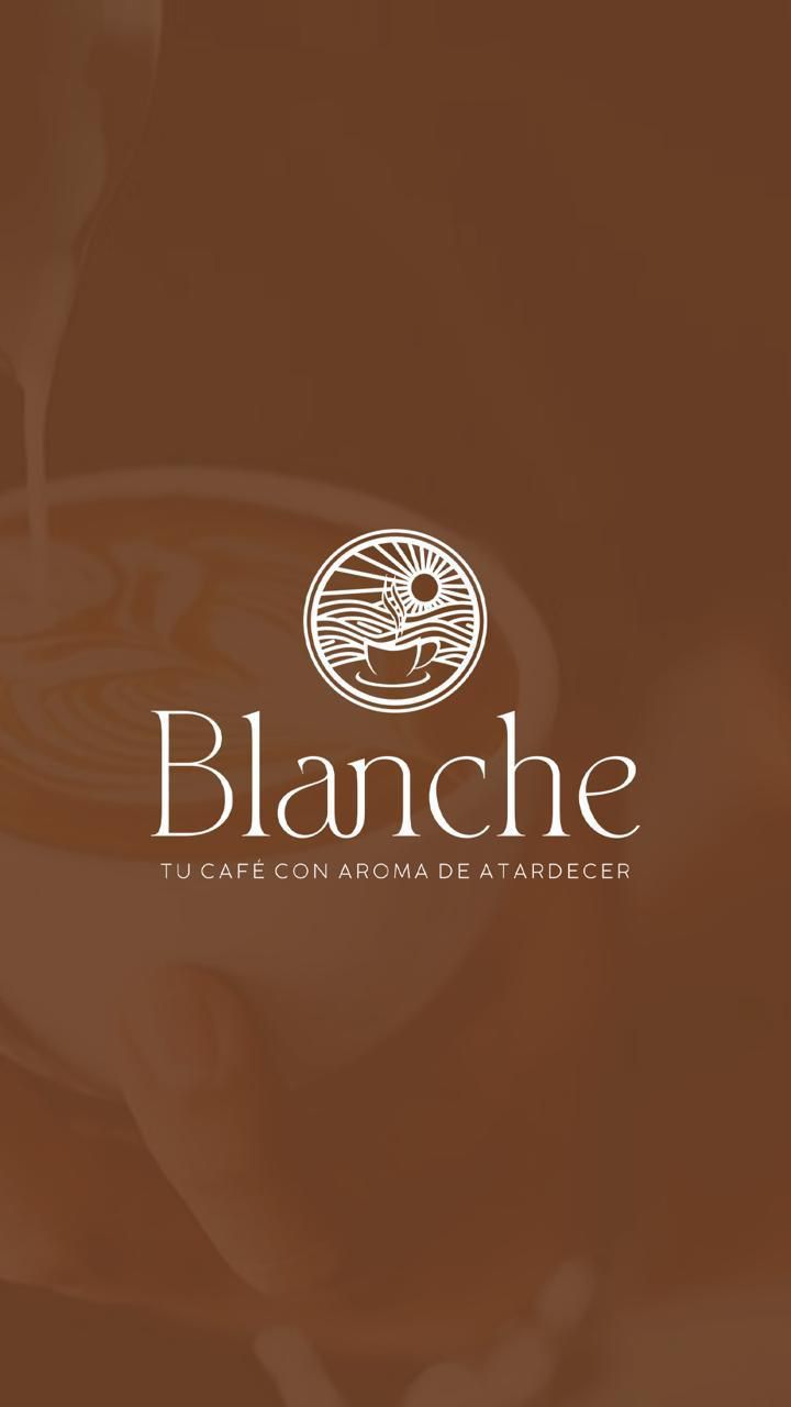 Logotipo restaurante Blanche en Mazatlán 