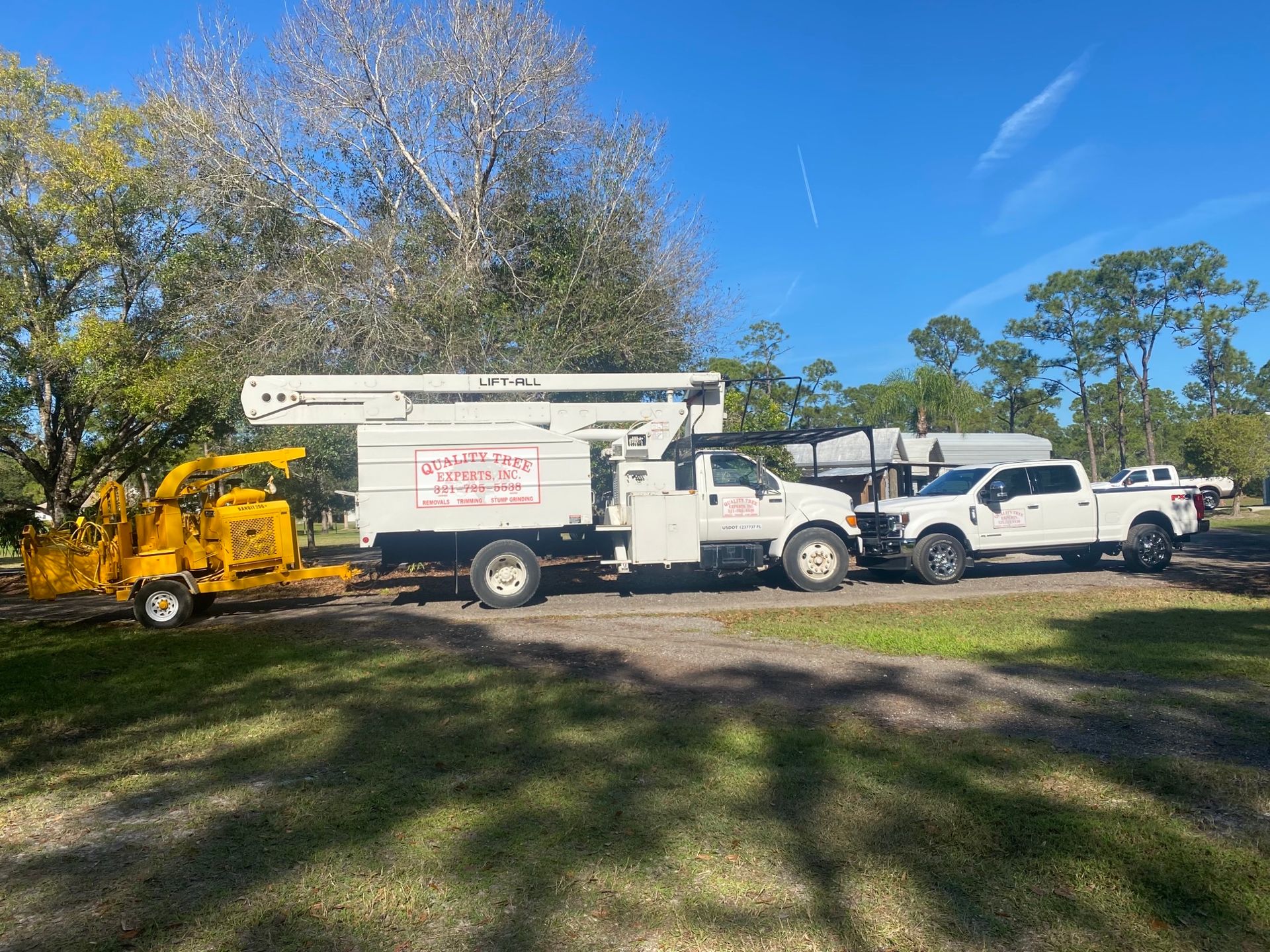 Stump Grinding Malabar, FL Quality Tree Experts Inc.