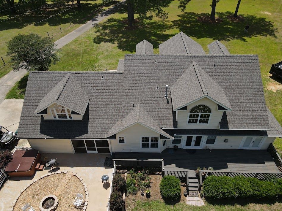 House With Asphalt Shingle Roof