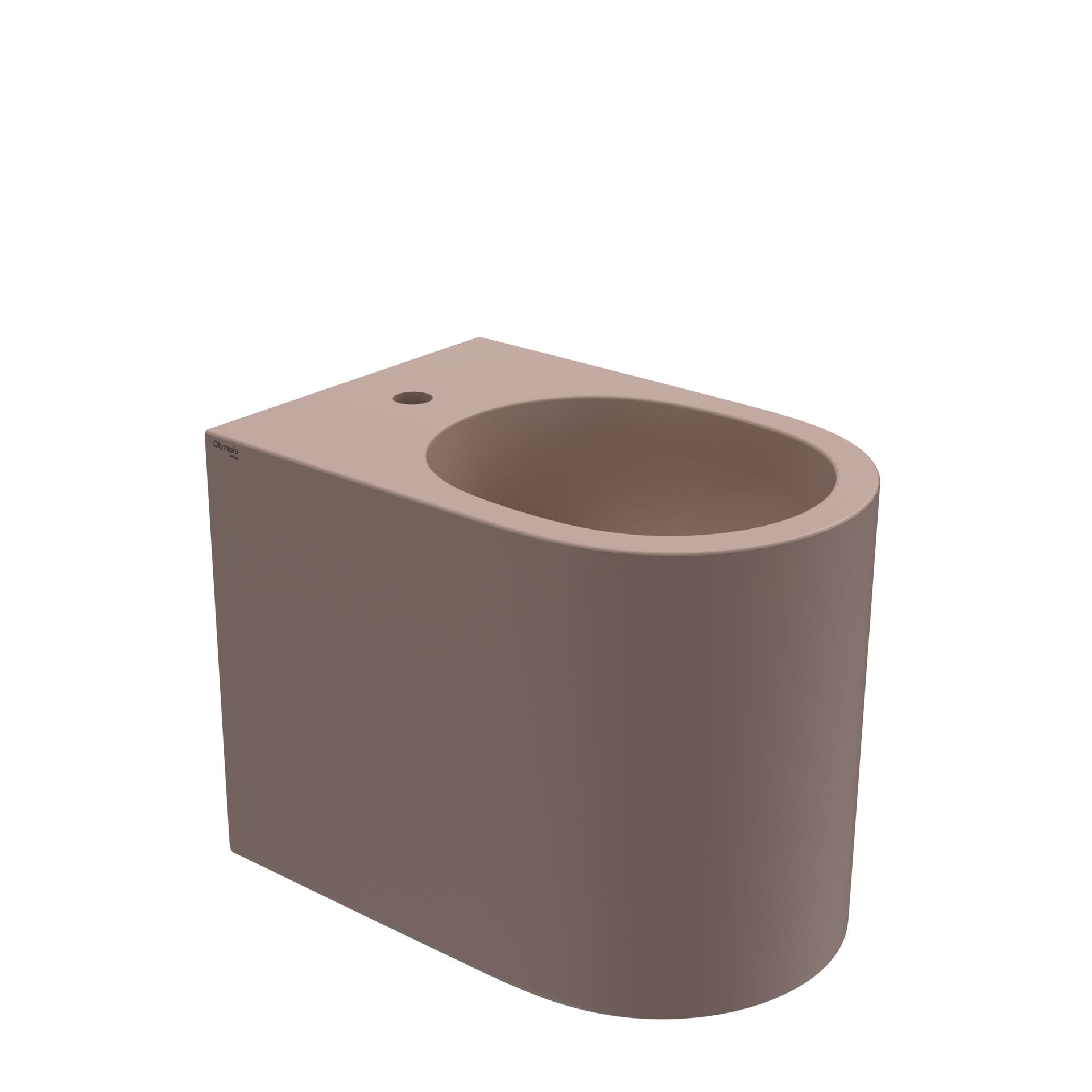 bidet marrone