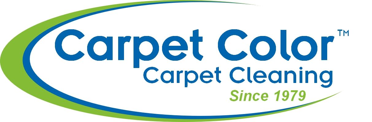 The logo for carpet color carpet cleaning since 1979