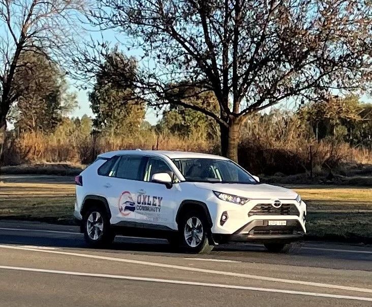 Oxley Community Transport Service Vehicle — Medical Transport Services in Tamworth, NSW
