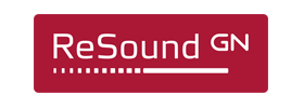Un cartel rojo que dice resound gn.