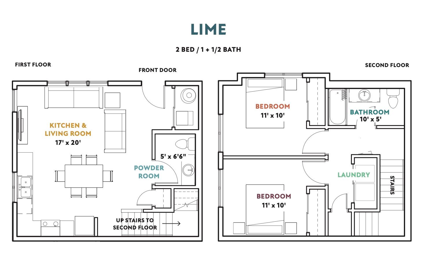 A black and white floor plan of a house with the word lime on it.