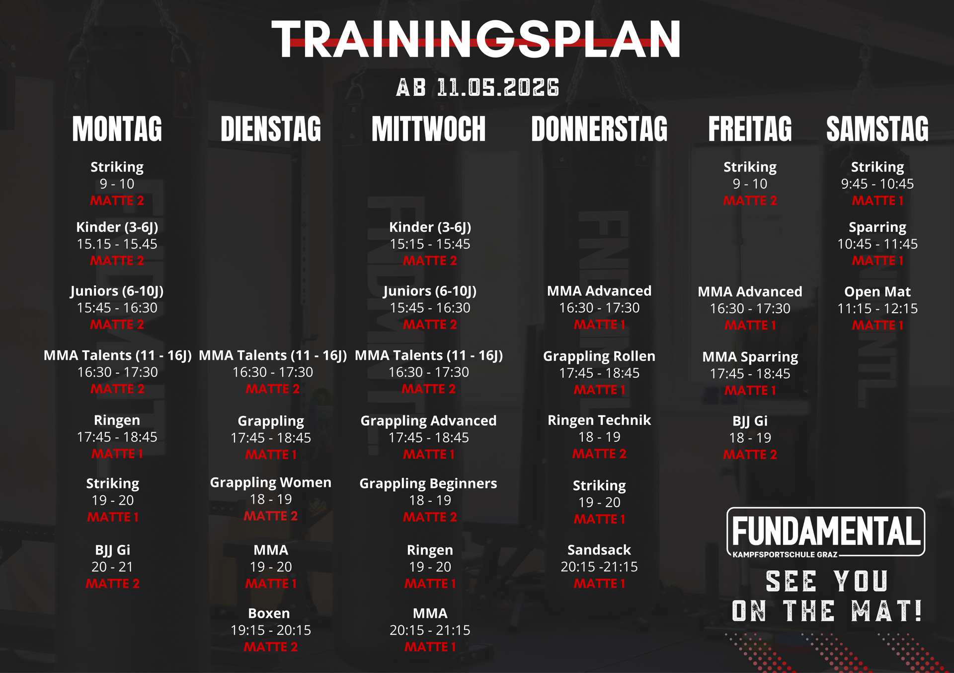 Trainingsplan 04.08.2026