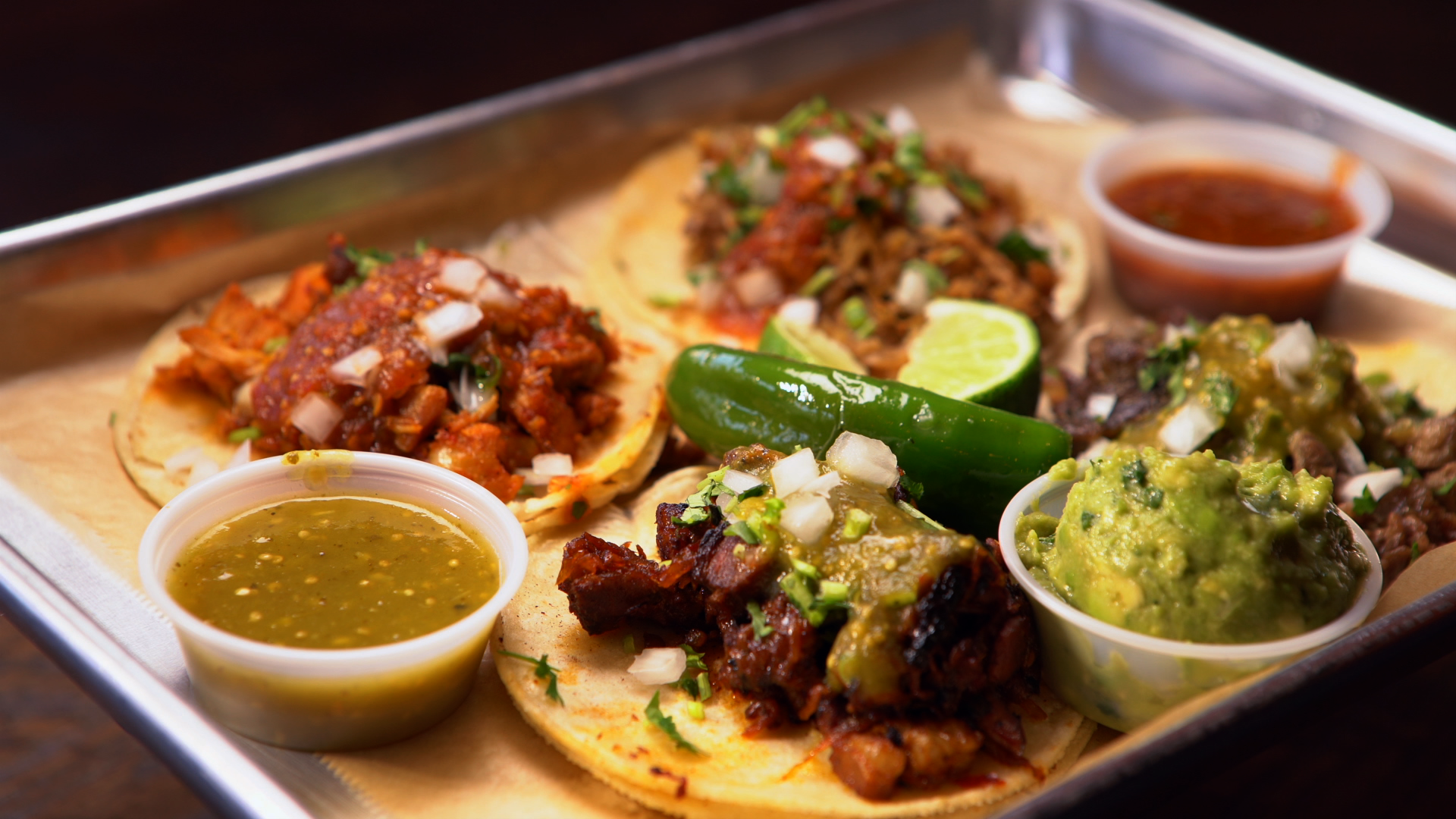 tacos on the table