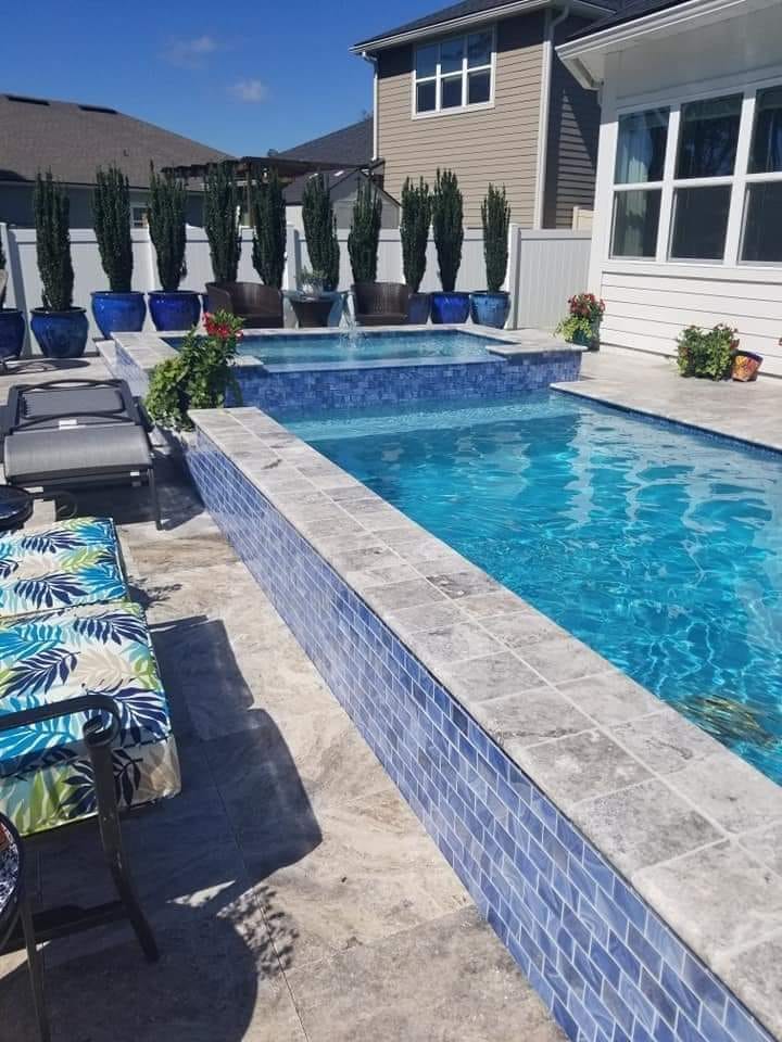 Long Swimming Pool — Orange Park, FL — Stanley Pools, Inc.