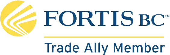 The logo for fortis bc trade ally member