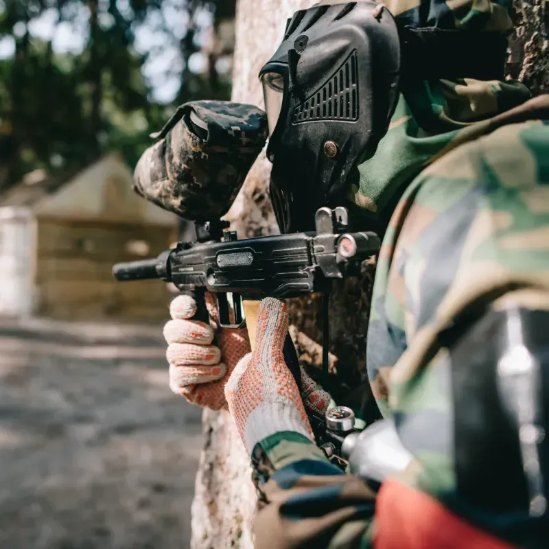Paintball Action Shots