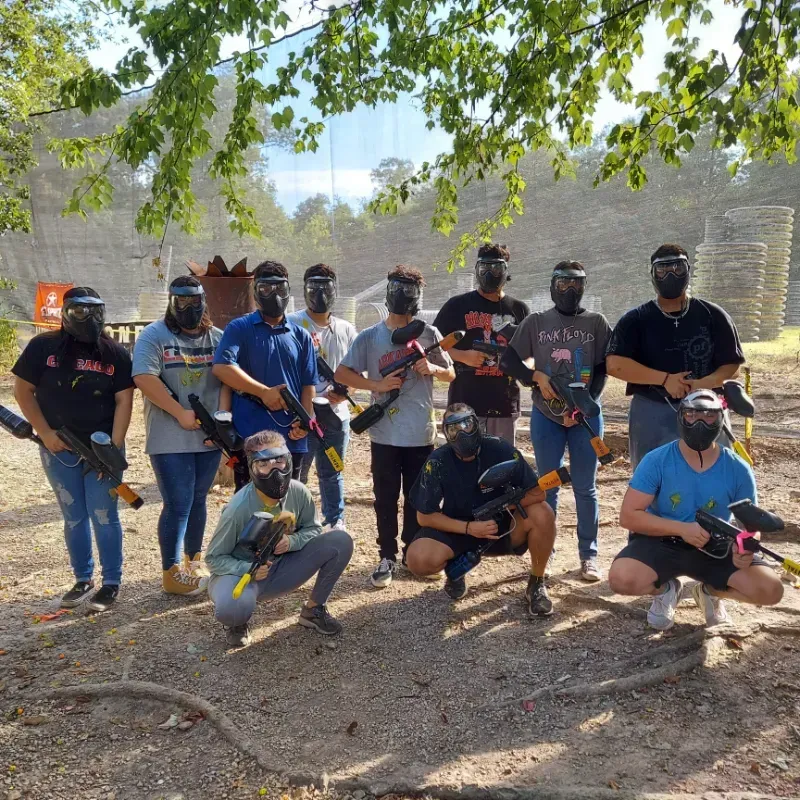 Group Photo Paintball