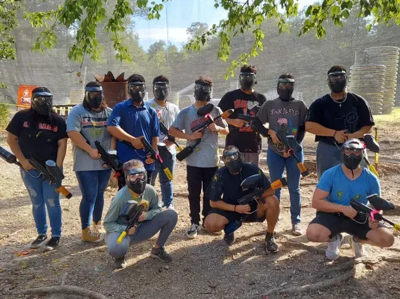 Paintball Group Photo