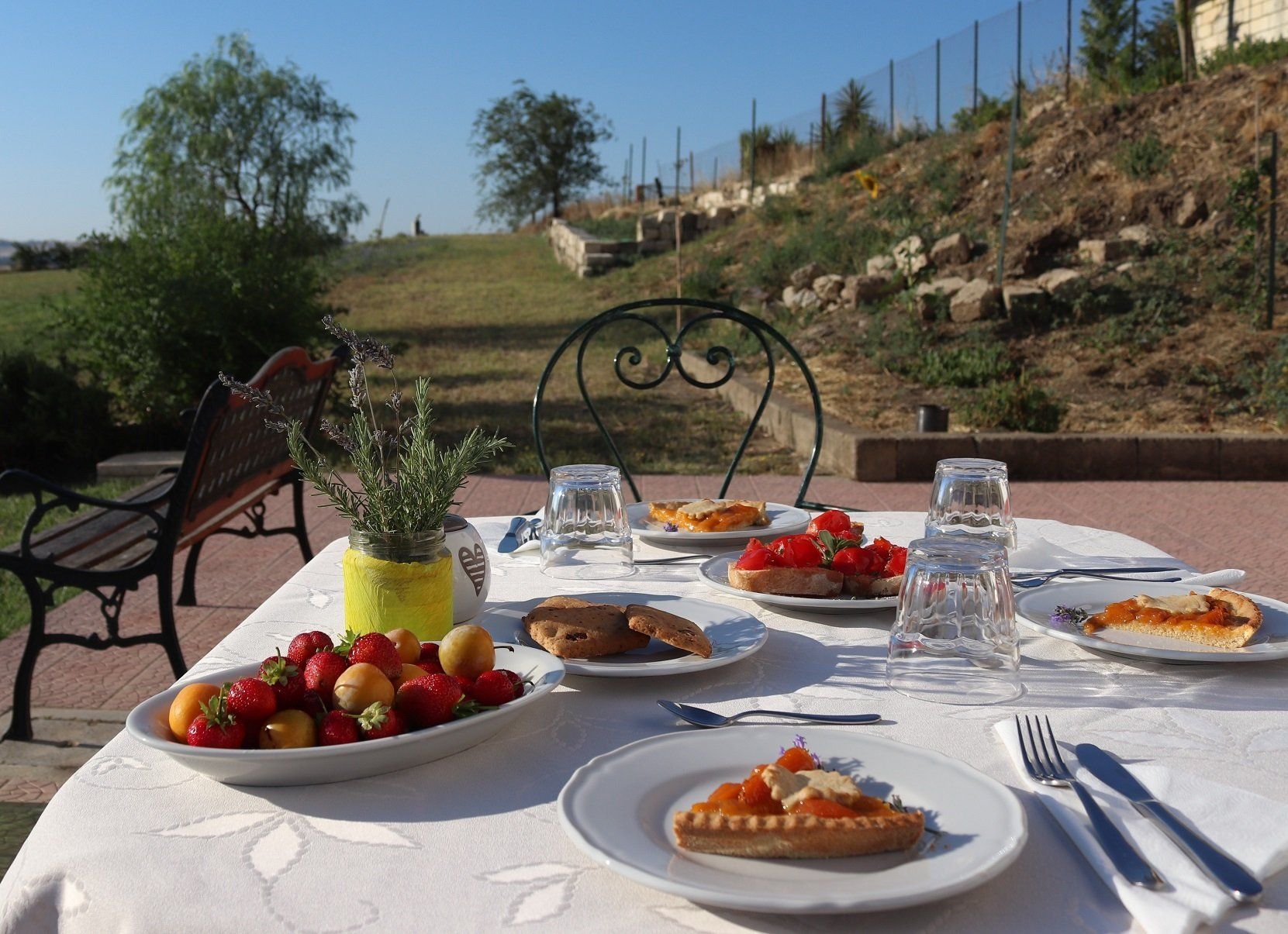 Petit-déjeuner maison italie du sud