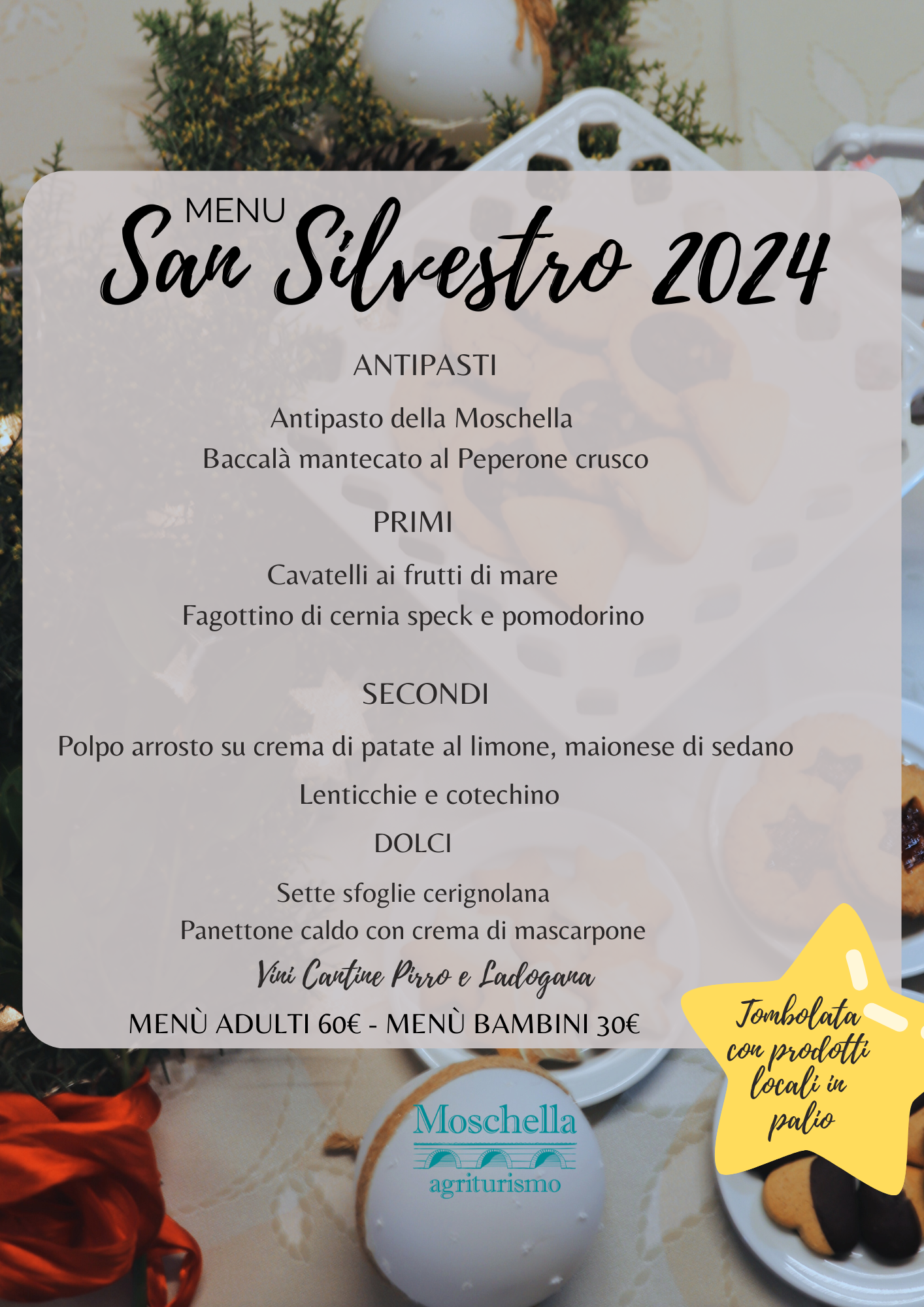 San Silvestro in agriturismo nella natura