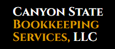 Canyon State Bookkeeping Services, LLC The logo for canyon state bookkeeping services llc