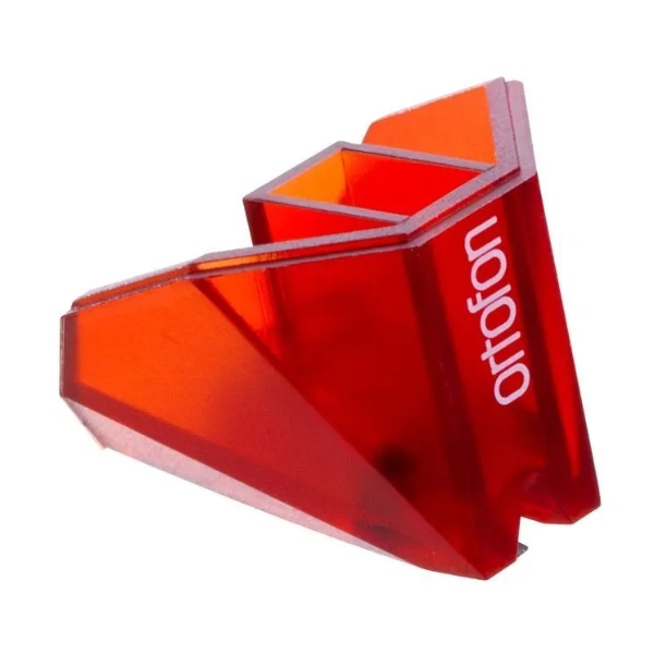Ortofon 2M Red Stylus -Genuine + Stylus Brush