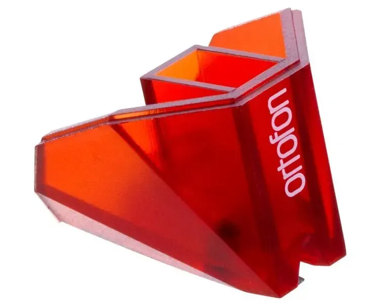 Ortofon 2M Red Stylus -Genuine + Stylus Brush