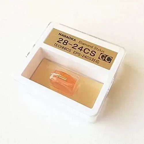 Technics EPS-23C, EPS-24C, EPC-23 diamond conical stylus by Nagaoka Japan