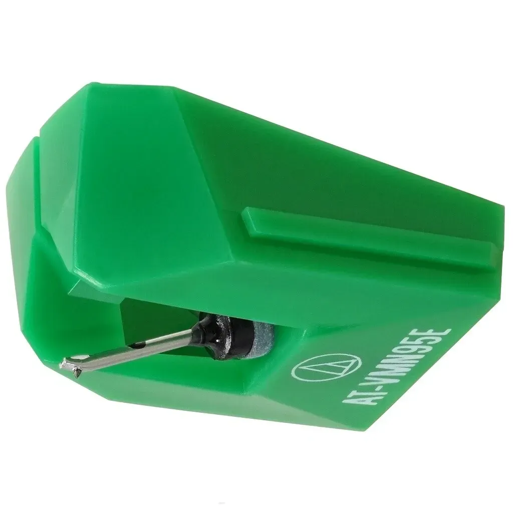Audio Technica AT-VMN95E stylus (genuine) for AT-VM95E cartridge in Green or Black