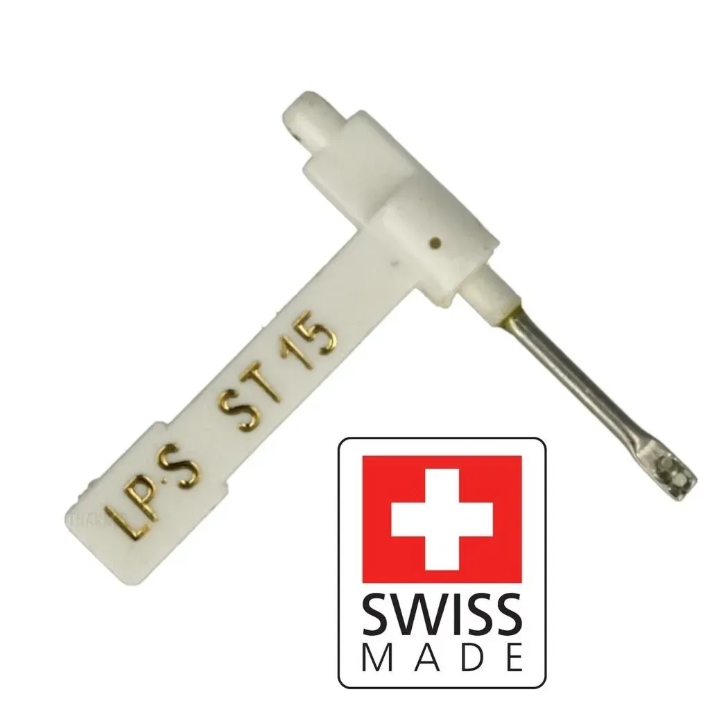 BSR ST-12, ST-14, ST-15. LP/LP double side stylus. Swiss made.