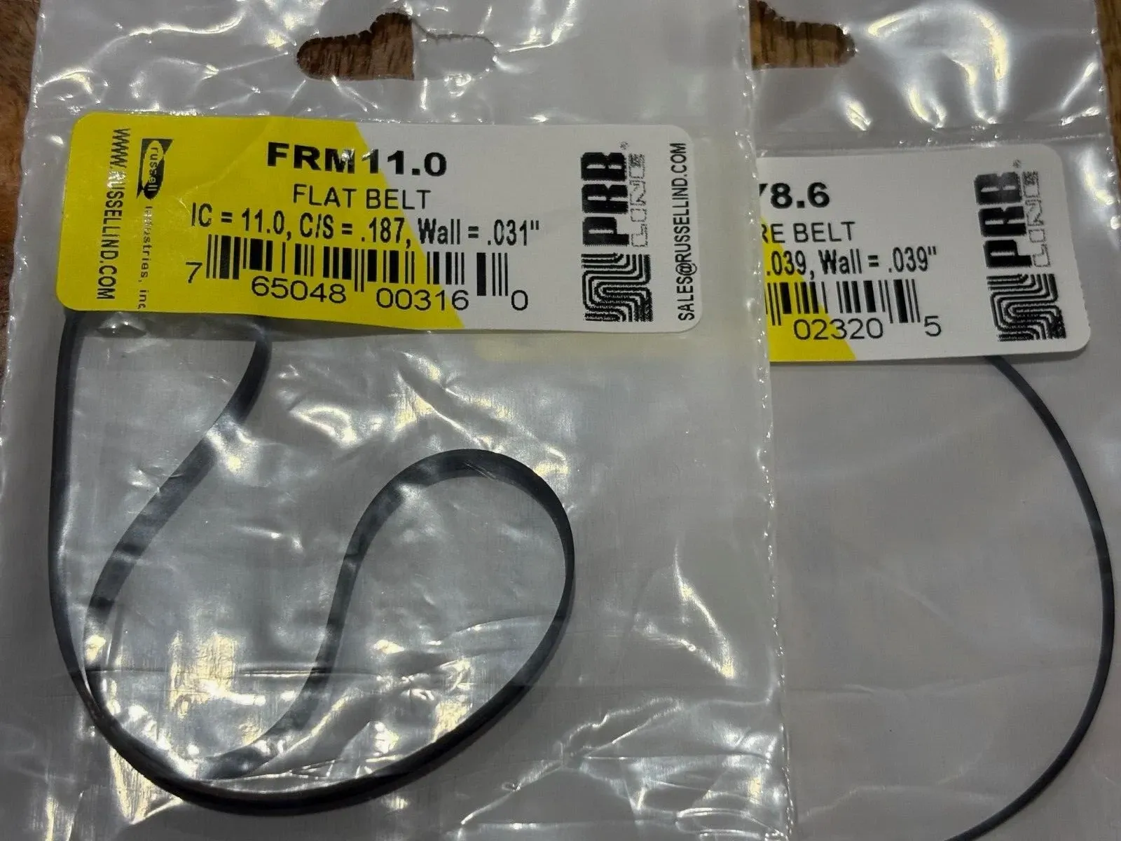 AKAI GXC-750D Cassette Deck Belt Kit