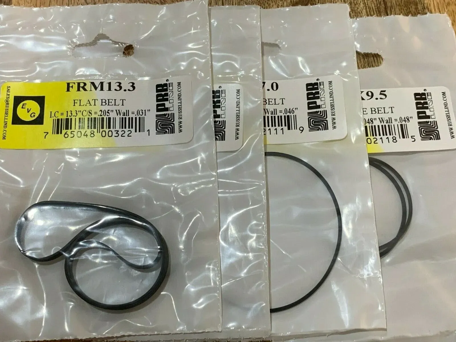 TEAC A-360 Cassette Deck Belt Set