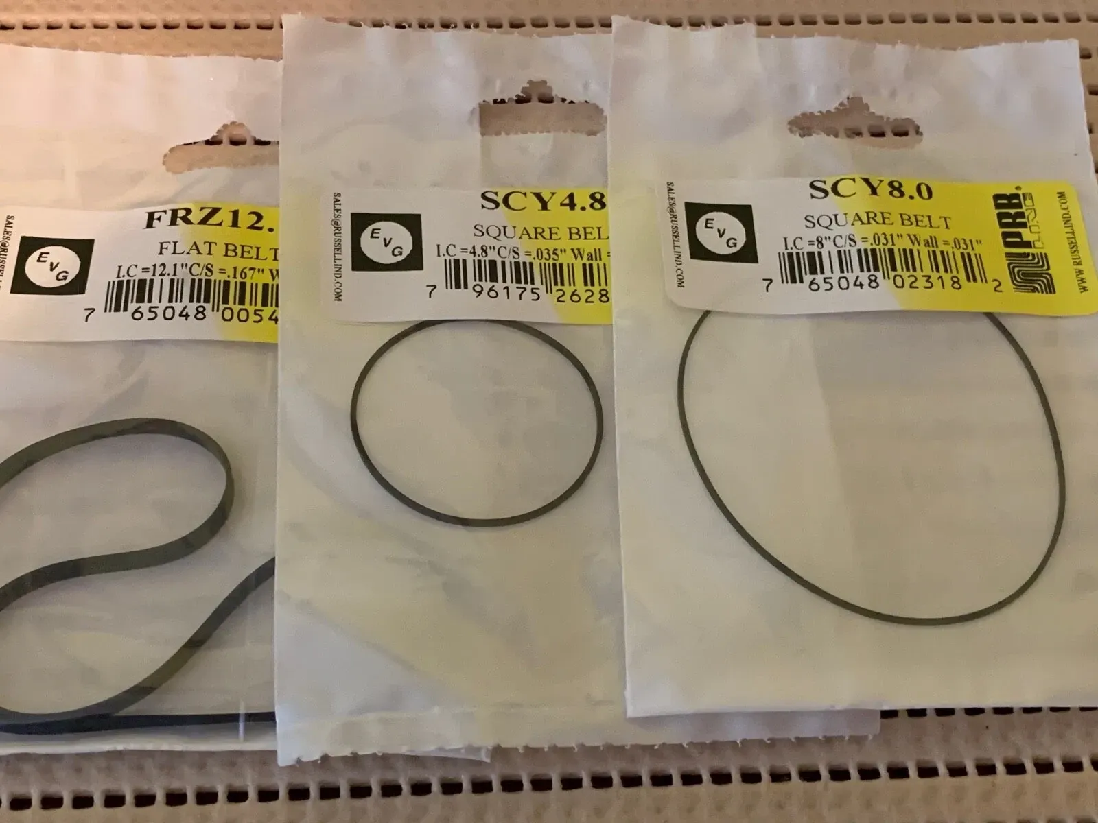 AKAI GXC-709D Cassette Deck Belt Set