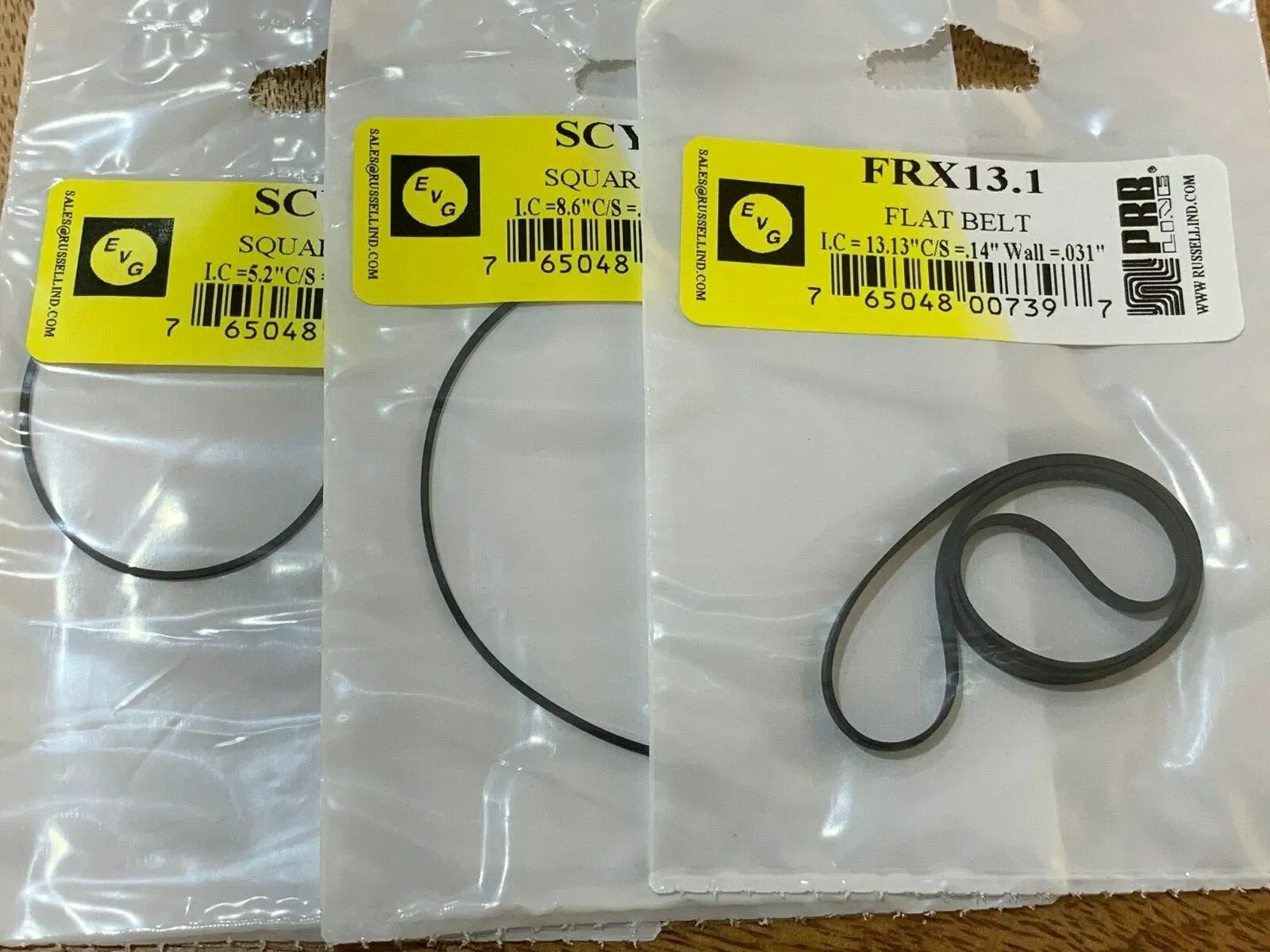 AKAI CSM-02, CSM3, CSM-4 Cassette Deck Belt Set