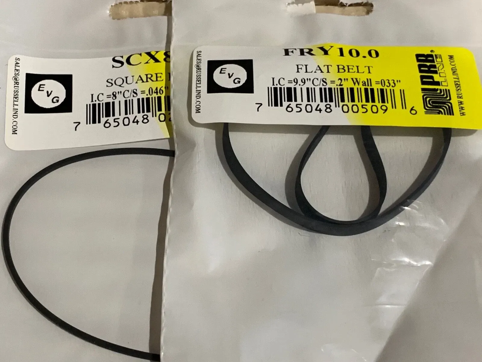 TEAC C-2 and C-2X Cassette Deck Belt Set.