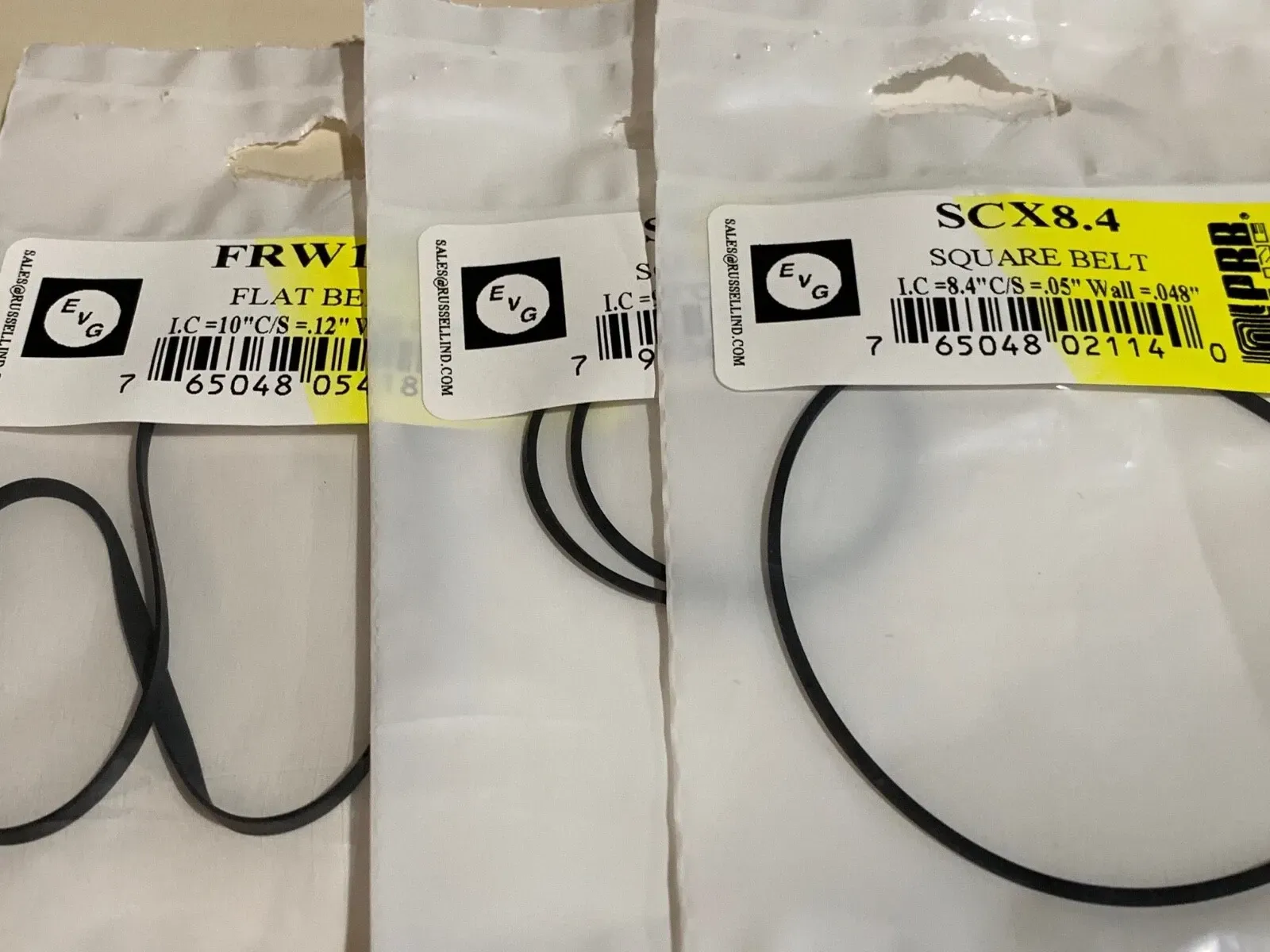 TECHNICS RS-615 or RS-615US Cassette Deck Belt Set
