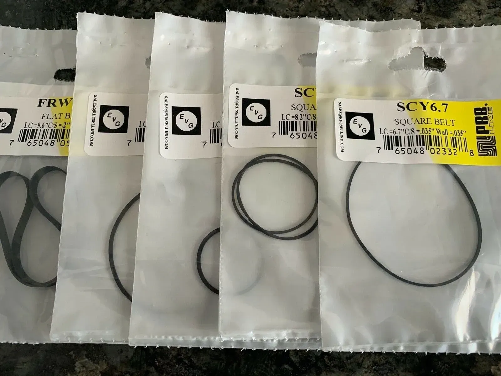 PIONEER CT-320, 330, 340, 350, 450, 301, 501, 305 etc Cassette Deck Belt Set