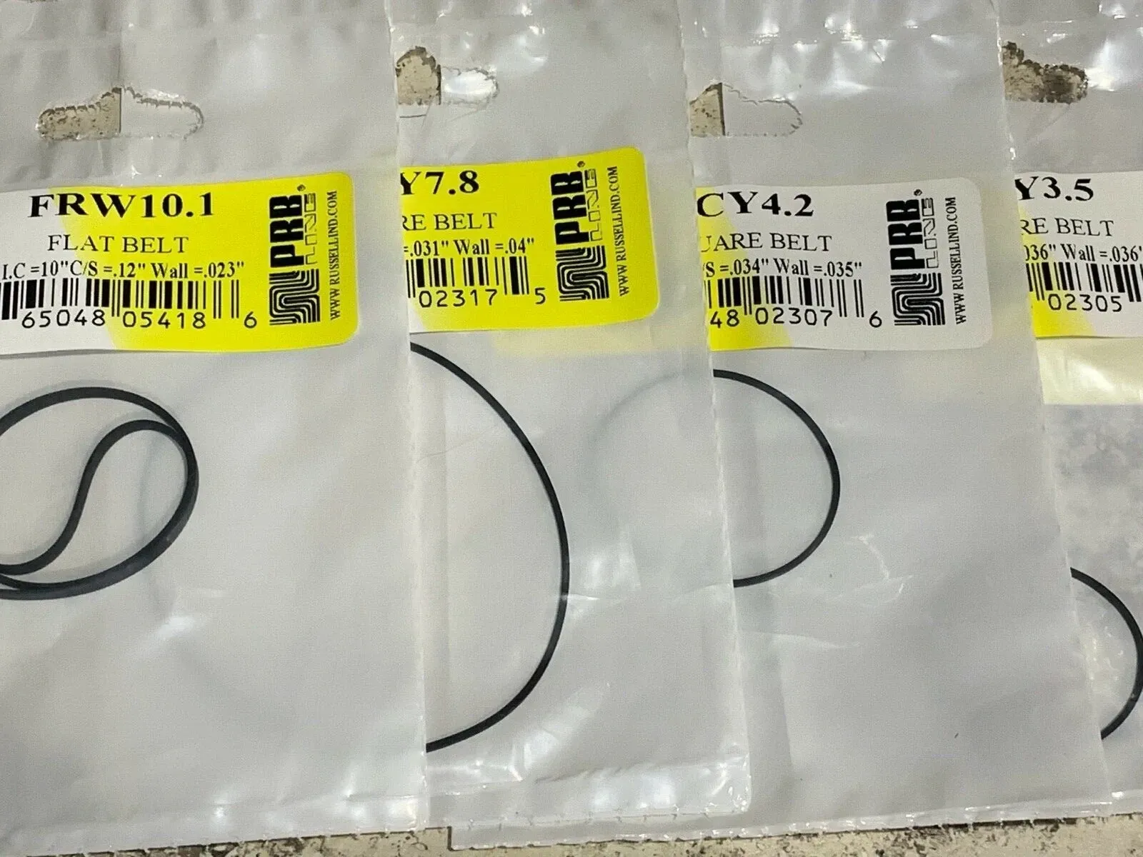 TECHNICS RS-M205, RS-M215, RS-M218, RS-M225 Cassette Deck Belt Set