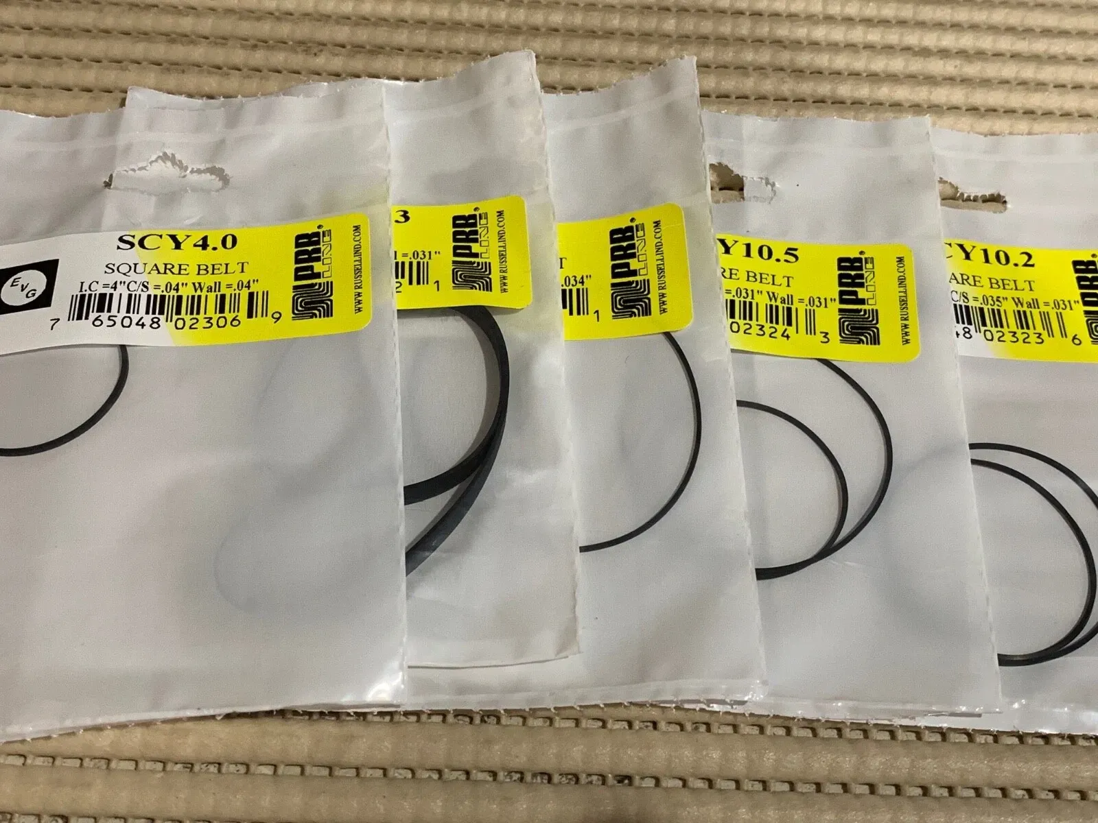 TEAC A-450 A450 Cassette Deck Belt Set