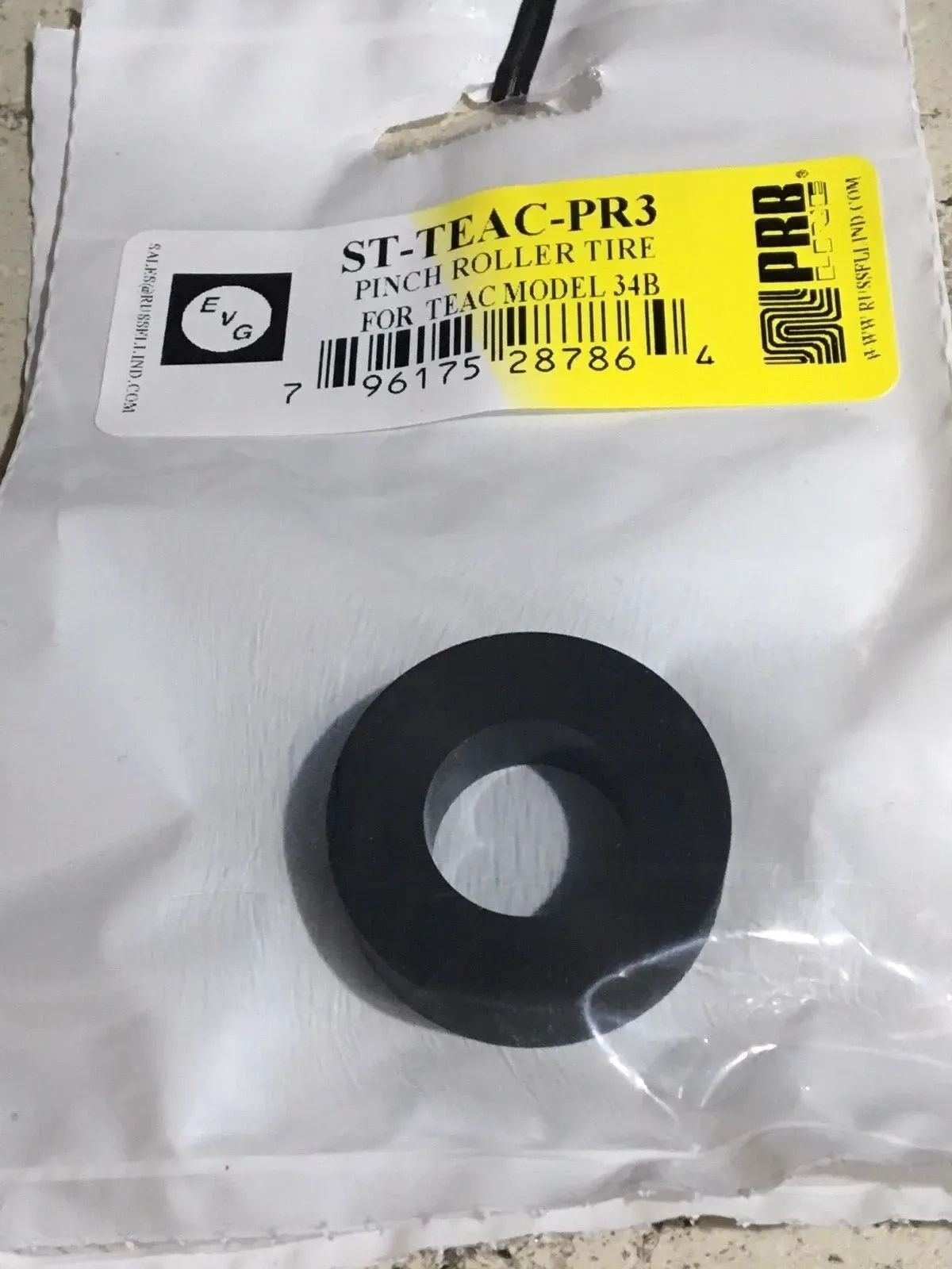 TEAC 34B pinch roller tyre