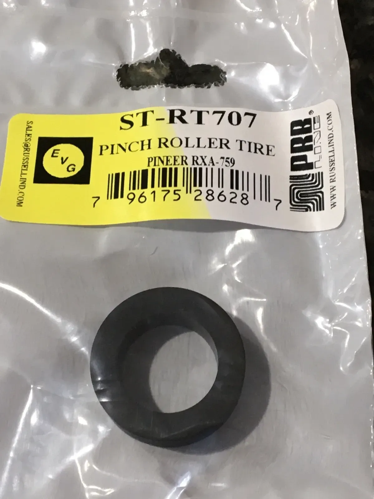 Pioneer RT-707 and RT701 pinch roller tyre