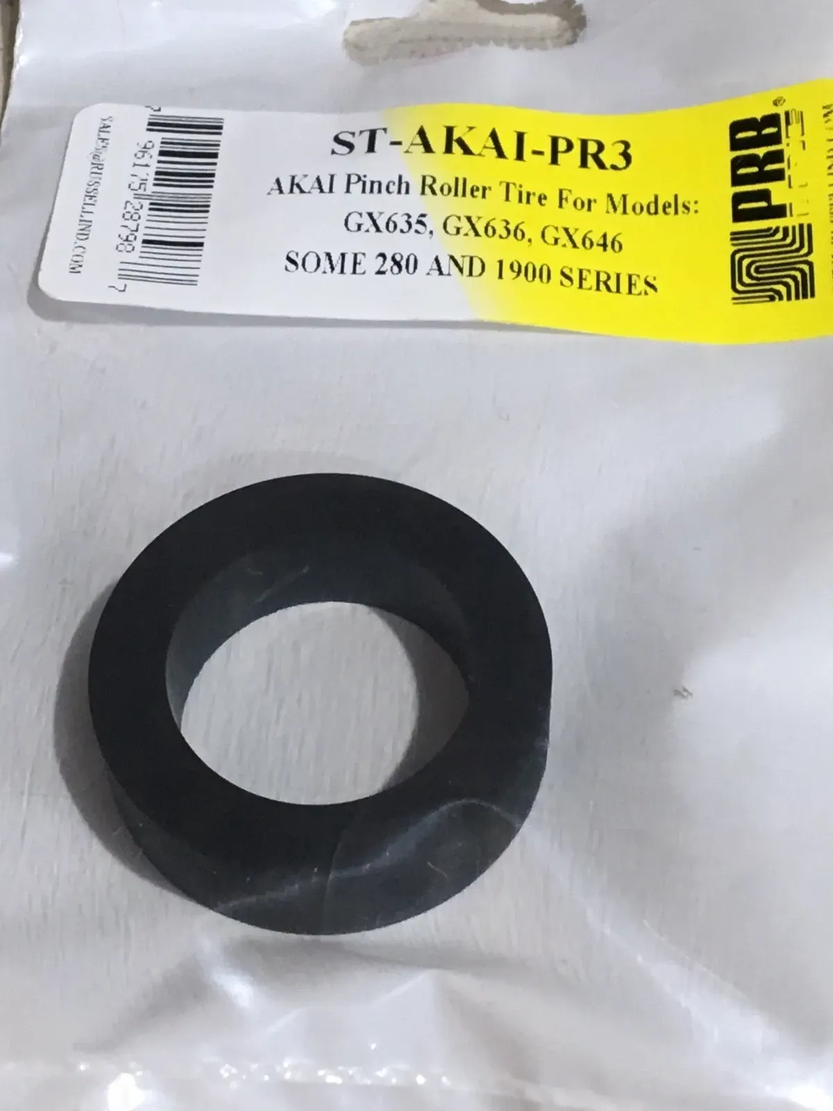 AKAI # 424043 part number pinch roller replacement tyre.