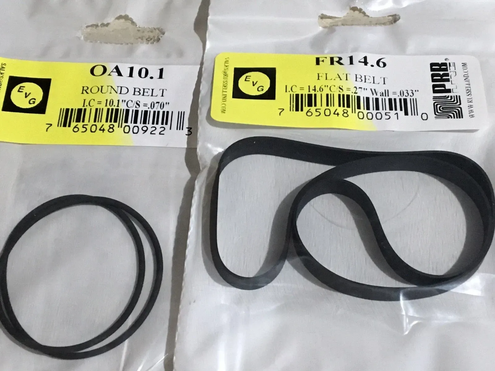 TEAC X3,X3R, X3 MkII  reel-to-reel Capstan and Counter belt set