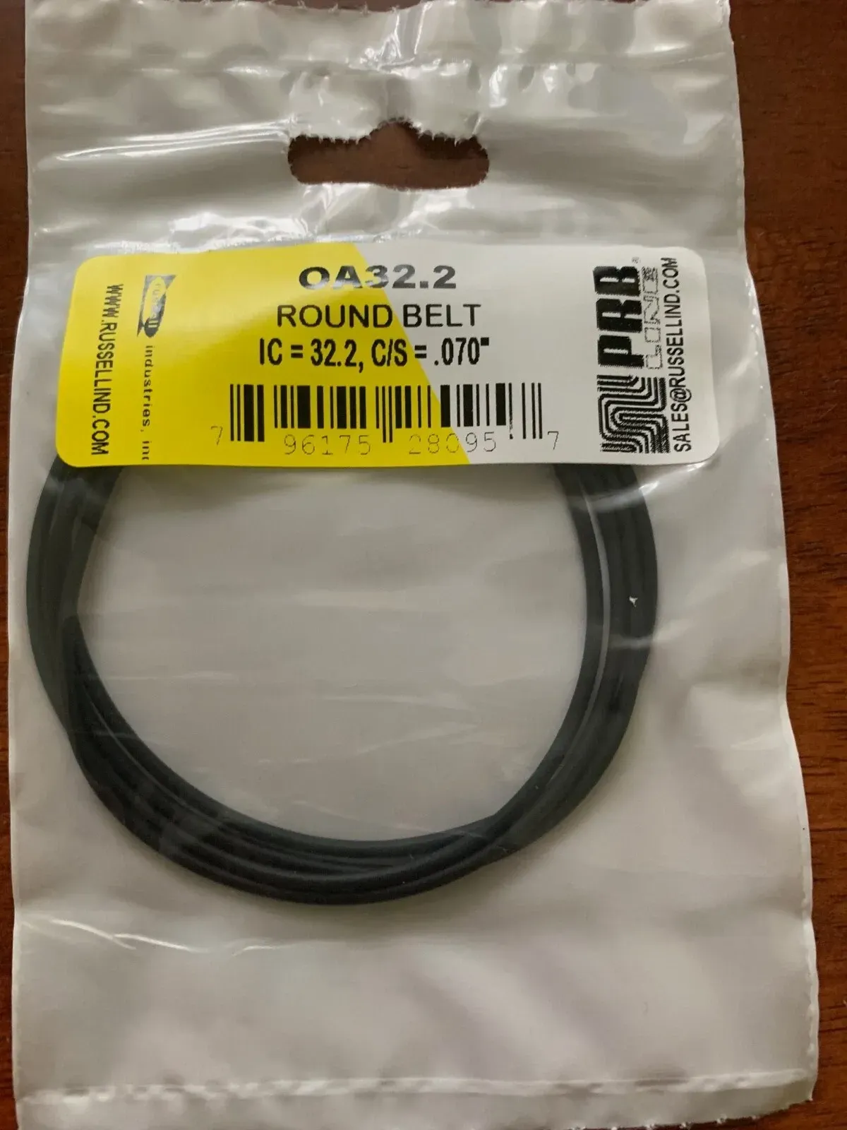 Sugden Connoisseur BD1, BD2 replacement turntable belt by PRB