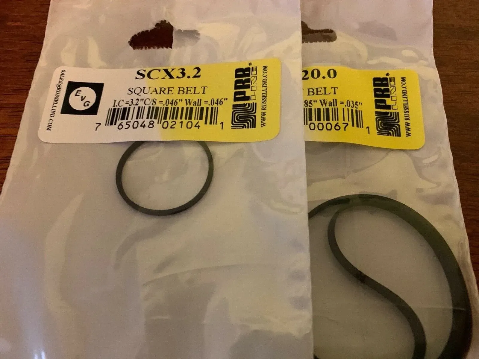 Sharp RP103, RP107, RP117 Linear drive Turntable Belt Set