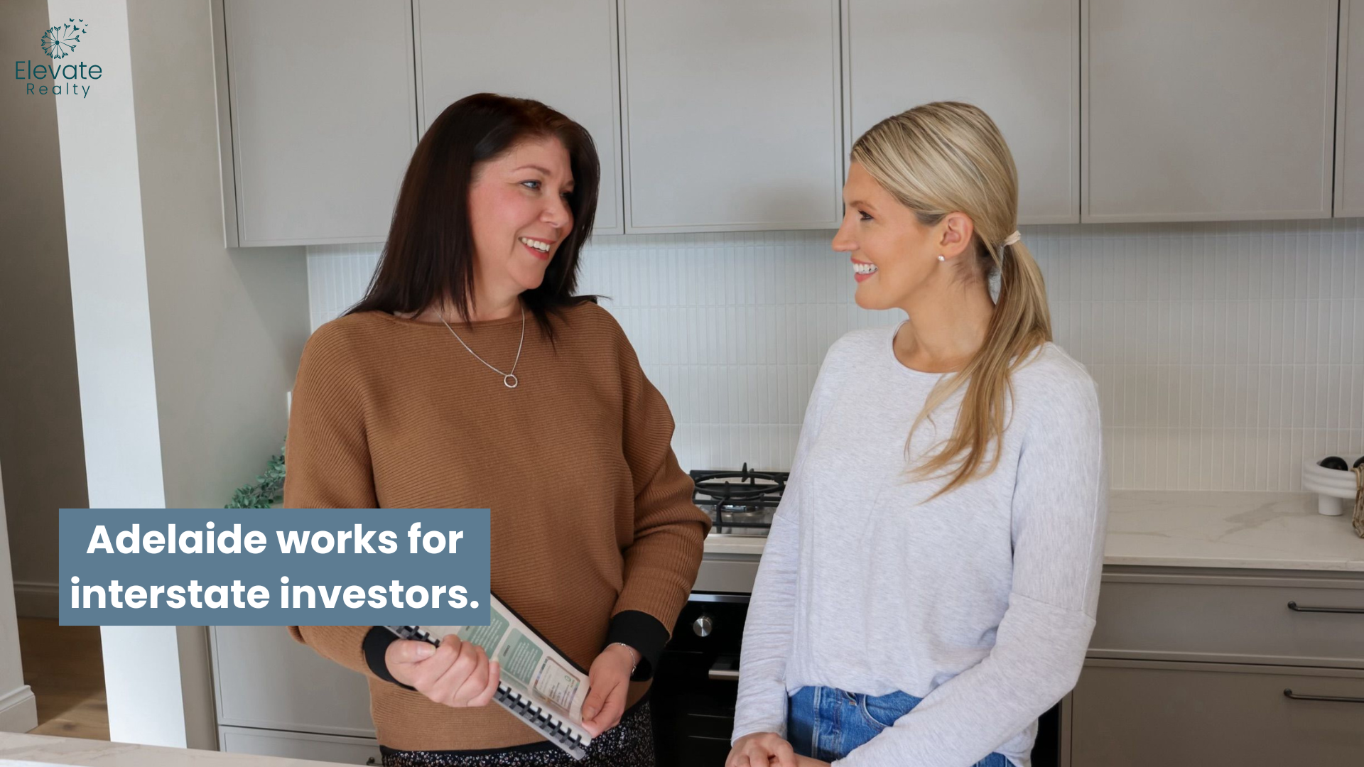 Landlord meeting with property manager to discuss best property manager prices in Adelaide