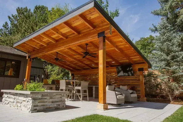 Custom pergola in Lexington KY