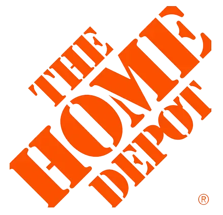 The Home Depot orange logo on a white background