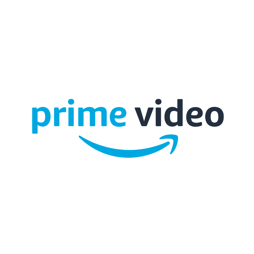 Prime Video logo in blue and dark gray with a blue smile arrow underneath